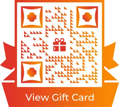 Gift Card QR code template