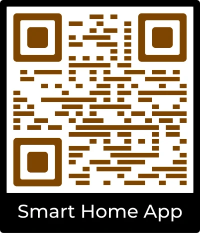 Smart Home App QR code template